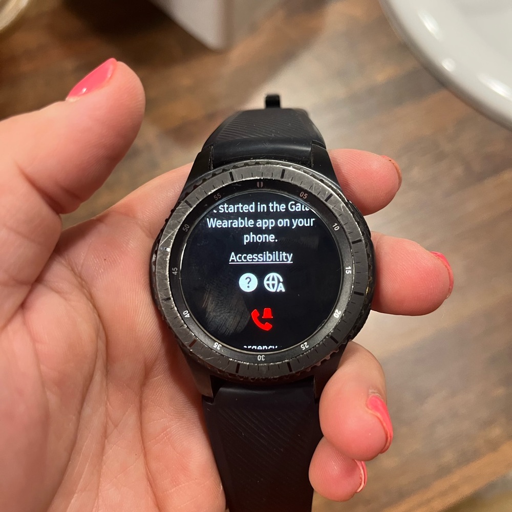 Selling my husband’s gear S3 galaxy watch